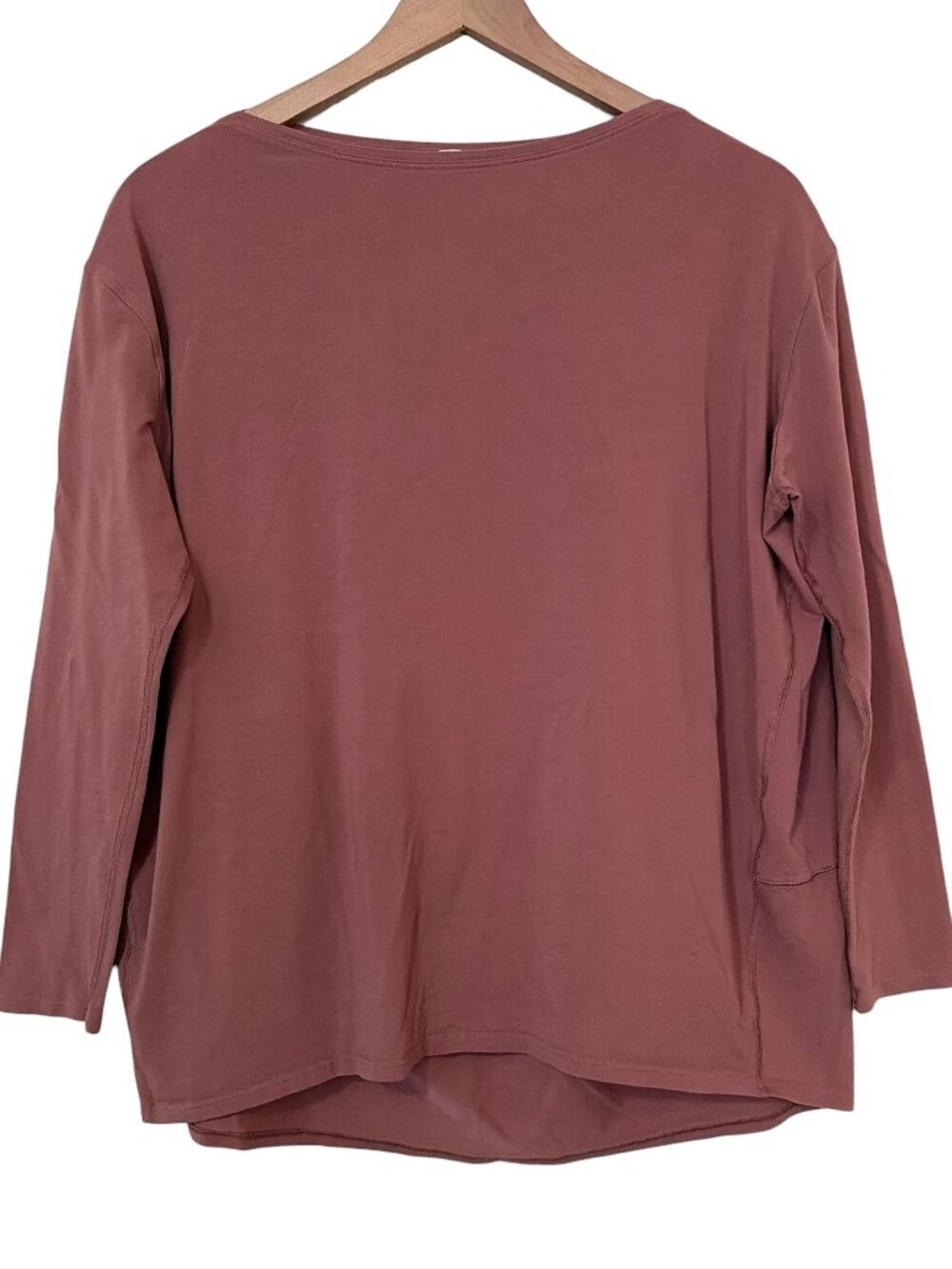 Lululemon Figure Back In Action Long Sleeve Pima Cotton Tee